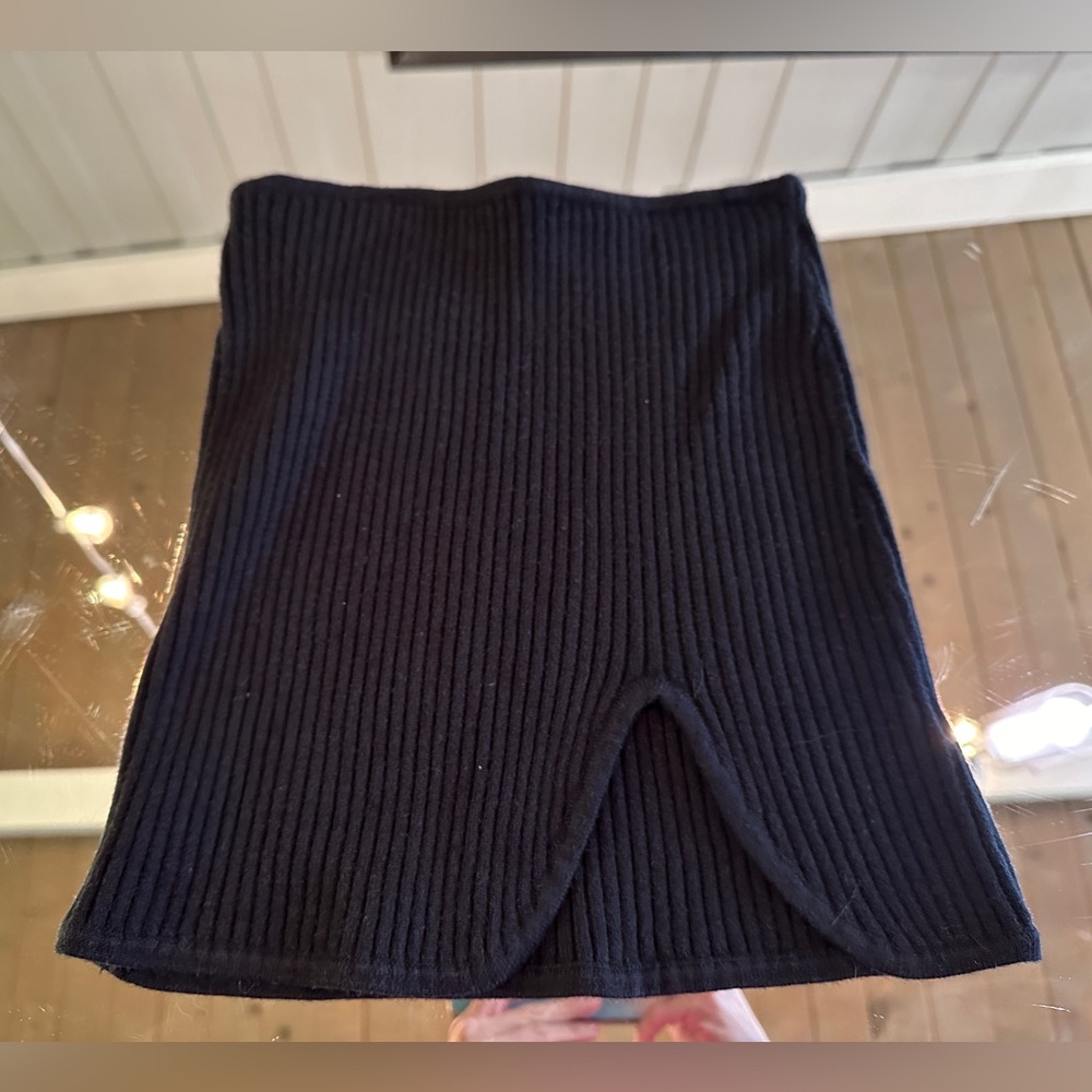 Nia the Brand Mini Skirt Tube Top S Black